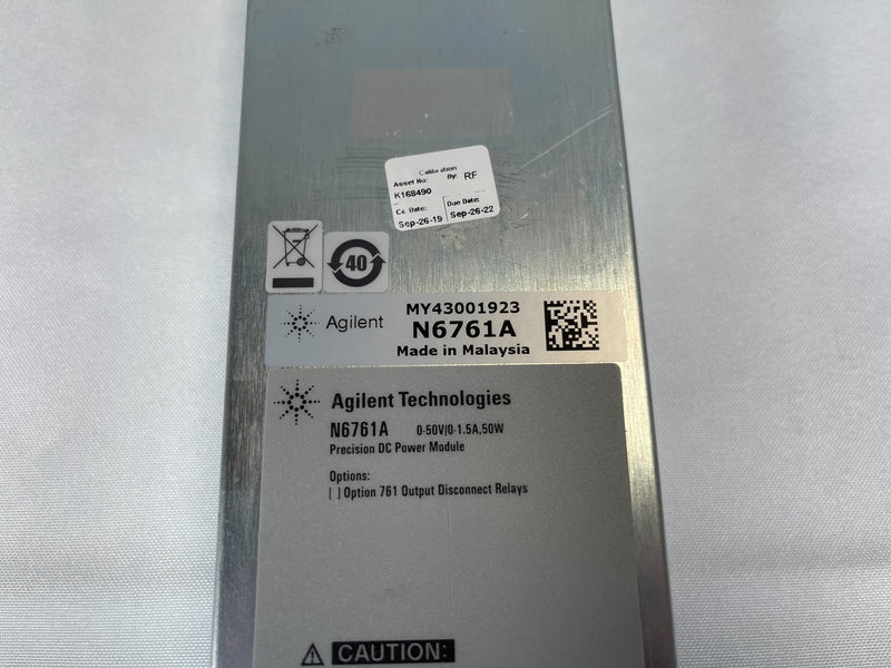 Agilent N 6761 A Precision DC Power Module