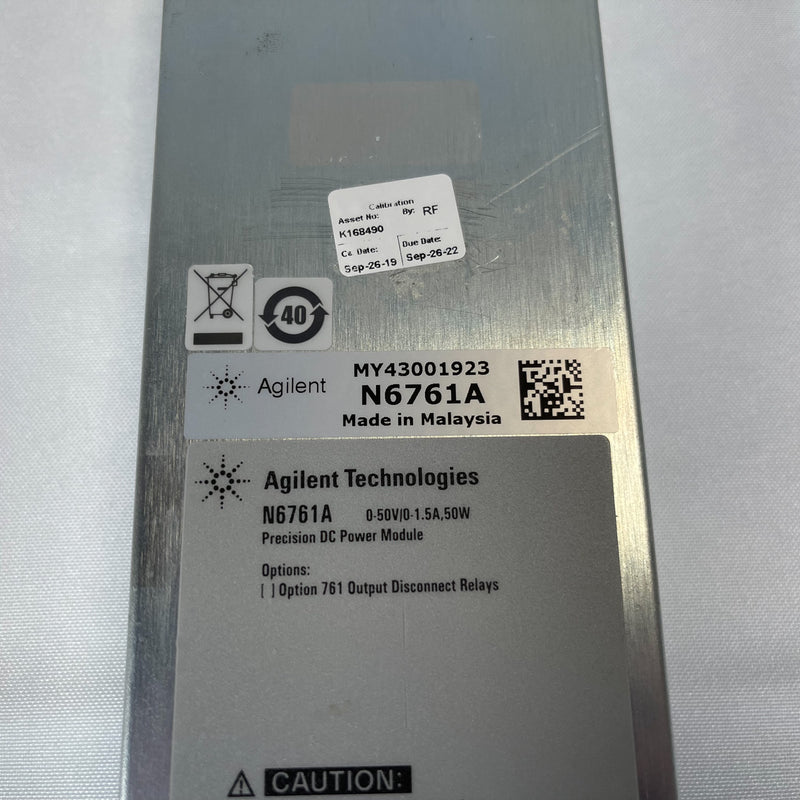 Agilent N 6761 A Precision DC Power Module