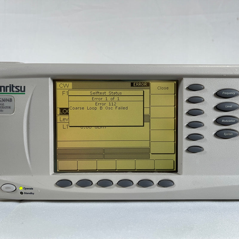 Anritsu MG 3694 B RF Microwave Signal Generator