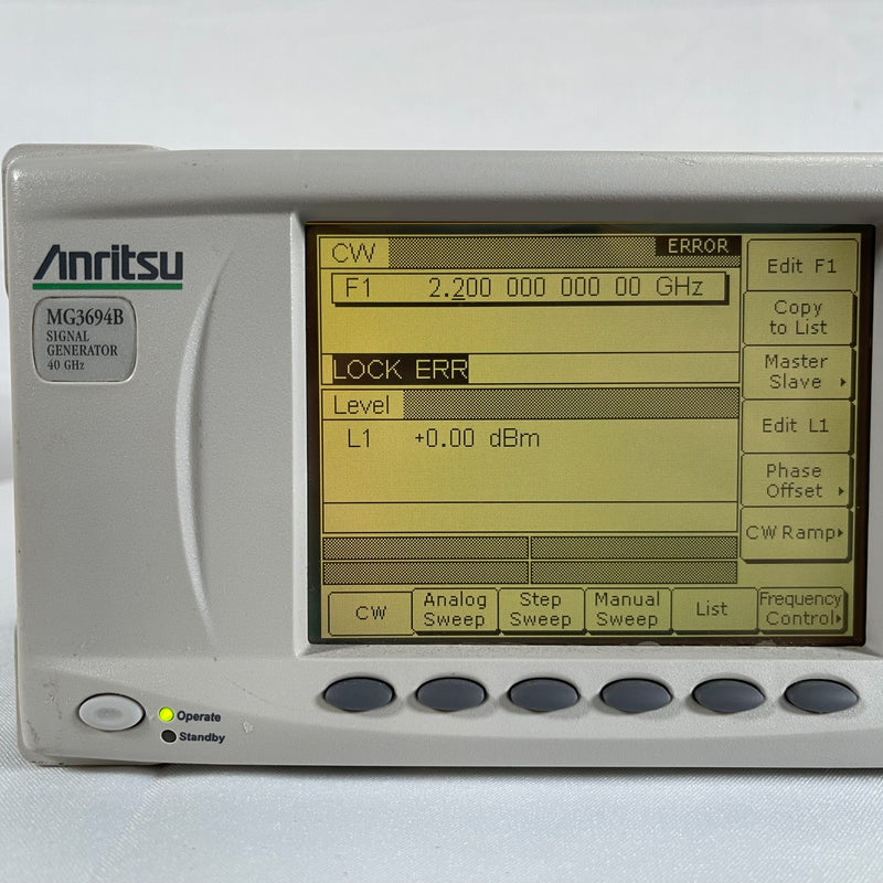 Anritsu MG 3694 B RF Microwave Signal Generator