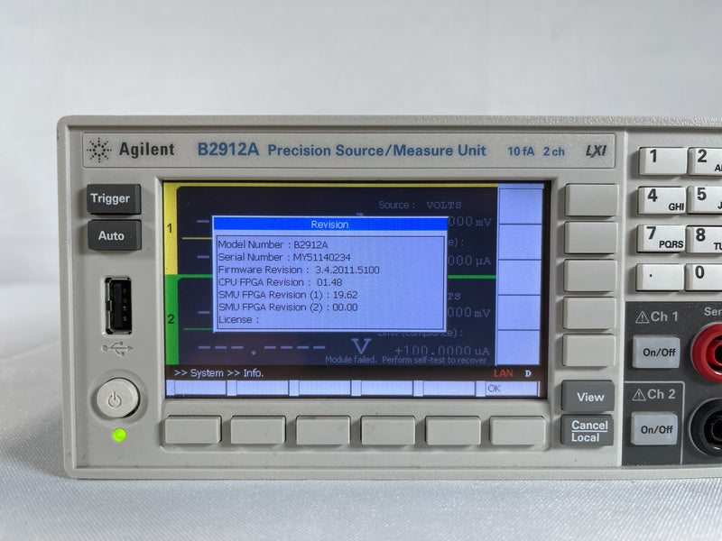 Agilent B 2912 A Precision Source Measure