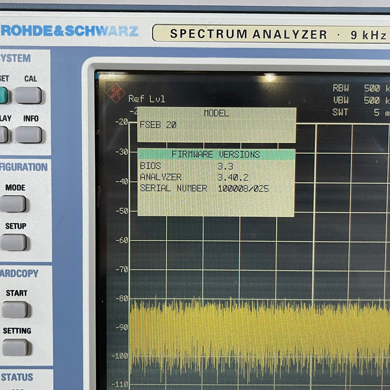 Rohde & Schwarz FSEB 20 / 30 Spectrum Analyzer