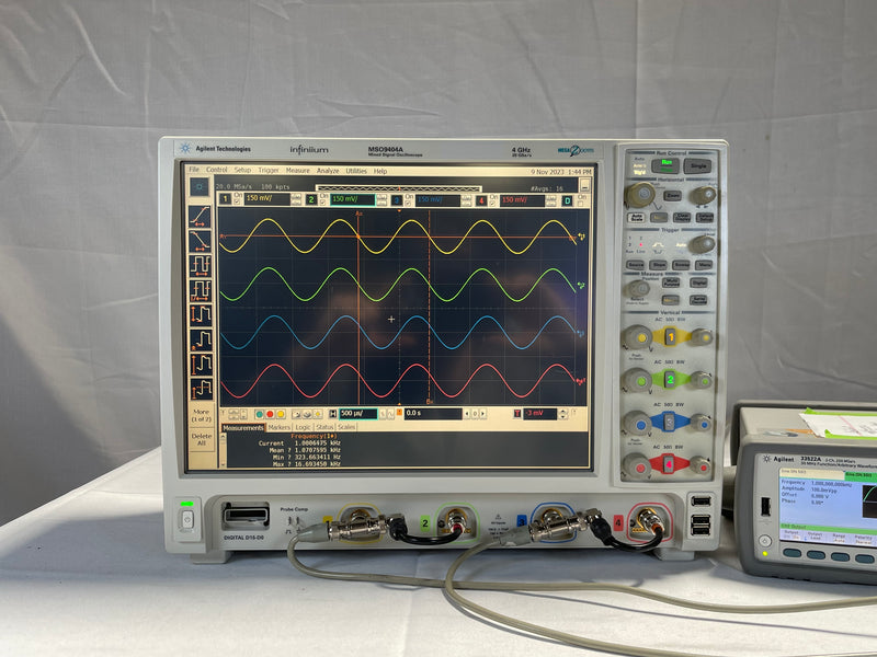 Agilent MSO 9404 A Mixed Signal Oscilloscope