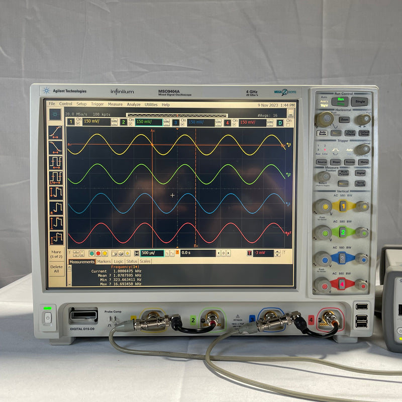 Agilent MSO 9404 A Mixed Signal Oscilloscope