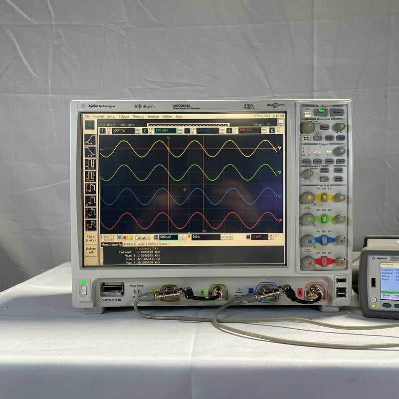 Agilent MSO 9404 A Mixed Signal Oscilloscope