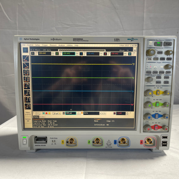 Agilent MSO 9404 A Mixed Signal Oscilloscope