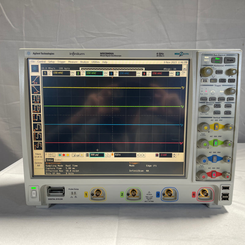 Agilent MSO 9404 A Mixed Signal Oscilloscope