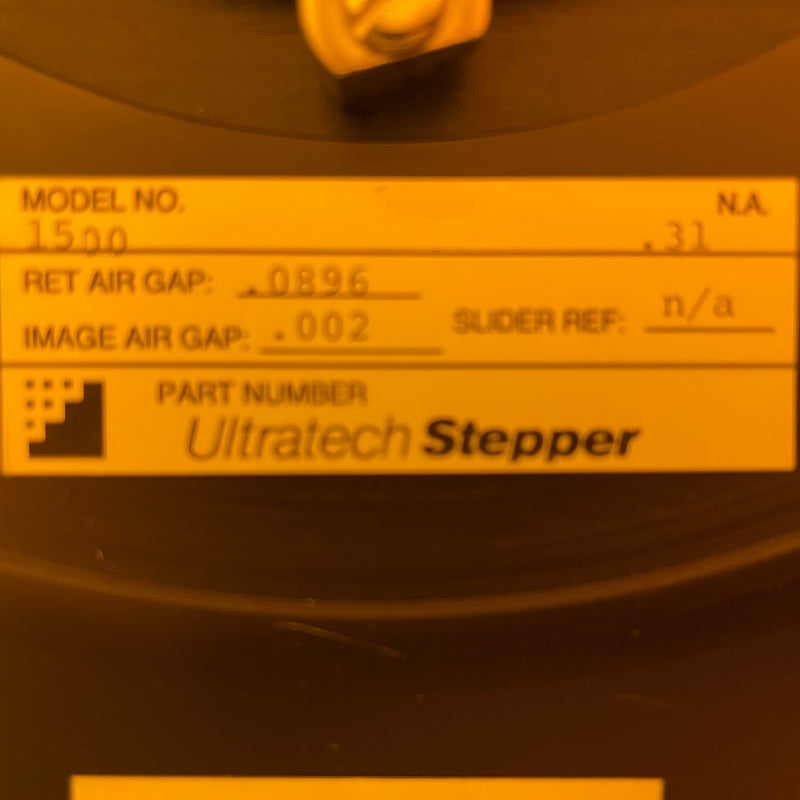 Ultratech UltraStep 1500 Stepper