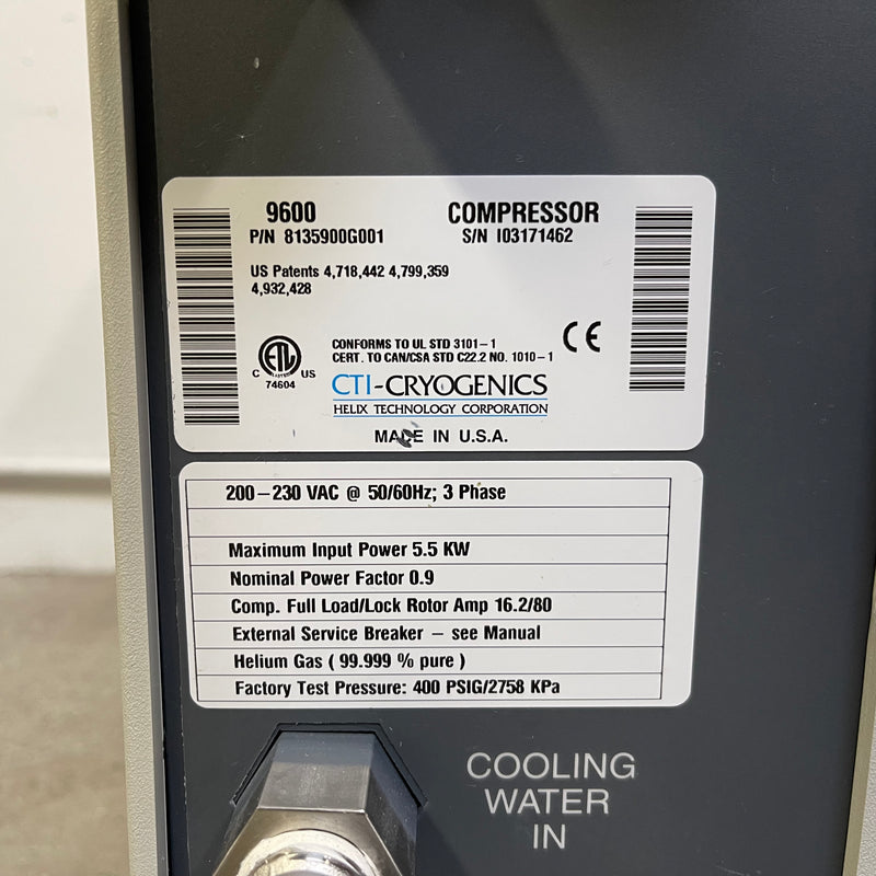 CTI 9600 Compressor