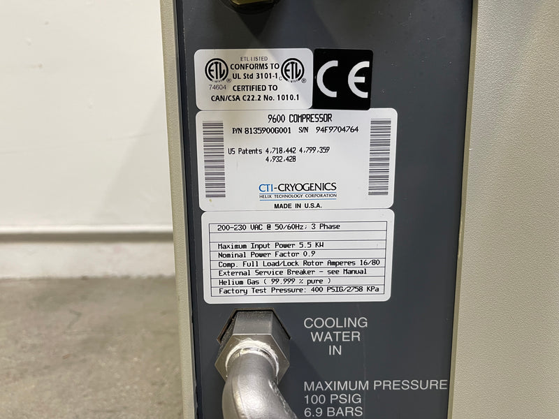 CTI 9600 Compressor