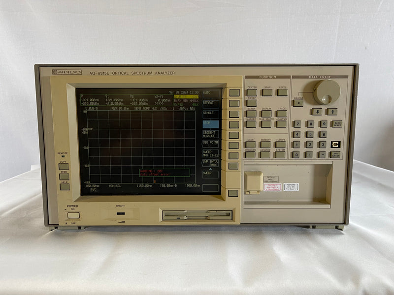 Ando AQ 6315 E Optical Spectrum Analyzer