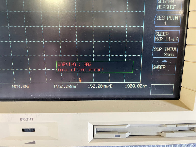 Ando AQ 6315 E Optical Spectrum Analyzer