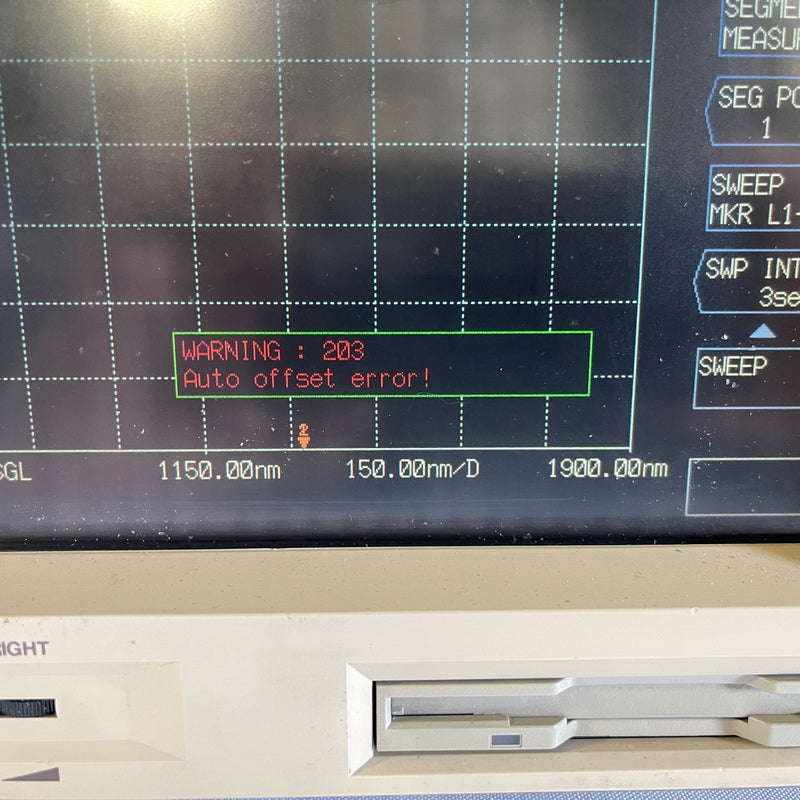 Ando AQ 6315 E Optical Spectrum Analyzer