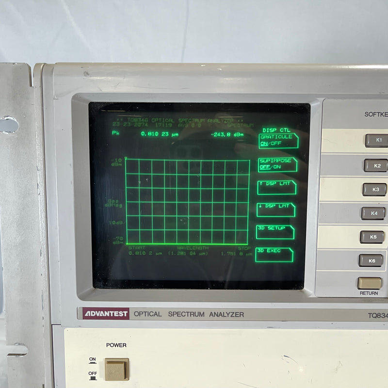 Advantest TQ 8346 Optical Spectrum Analyzer