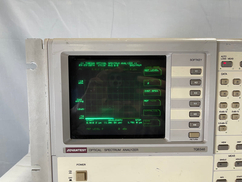 Advantest TQ 8346 Optical Spectrum Analyzer