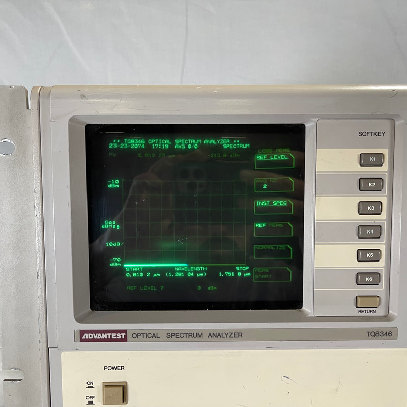 Advantest TQ 8346 Optical Spectrum Analyzer