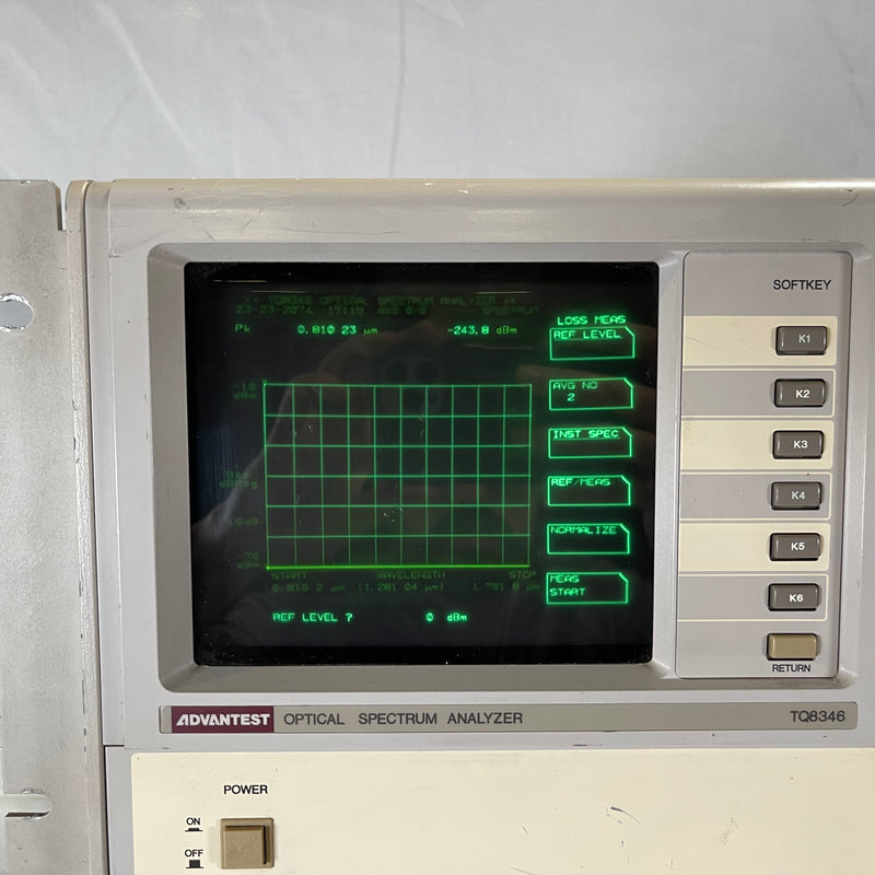 Advantest TQ 8346 Optical Spectrum Analyzer