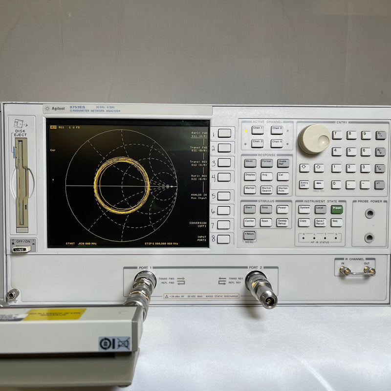 Agilent 8753 ES S Parameter Network Analyzer