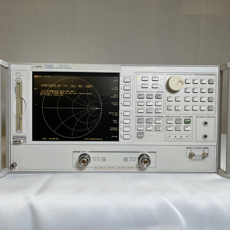 Agilent 8753 ES S Parameter Network Analyzer