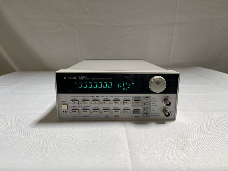 Agilent 33120 A Function / Arbitrary Waveform Generator