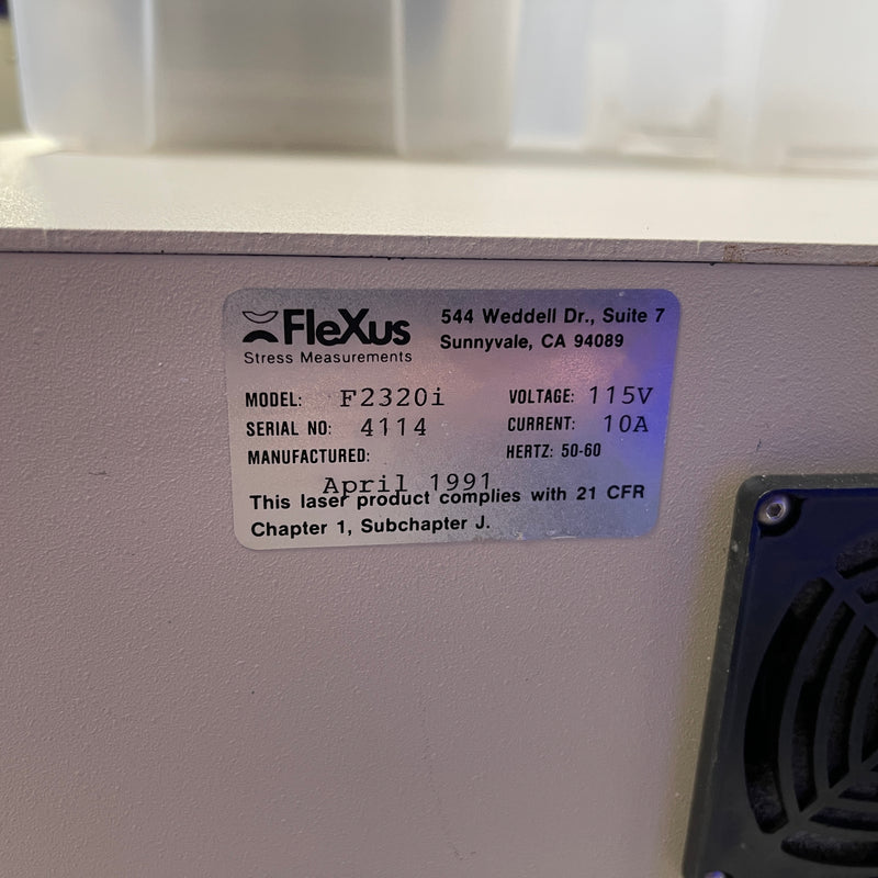 KLA-Tencor Flexus F 2320 I Stress Measurement System