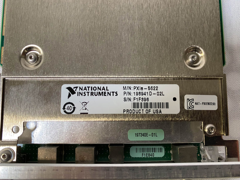 National Instruments NI PXIe 5622 IF Digitizer