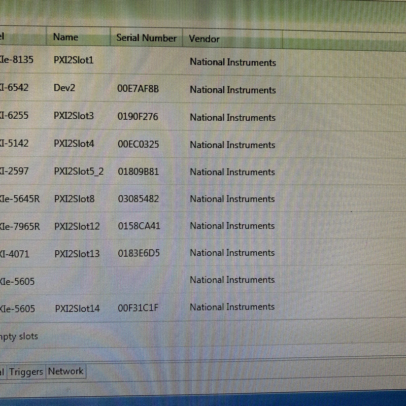 National Instruments NI PXI 6255 M Series Multifunction DAQ Device