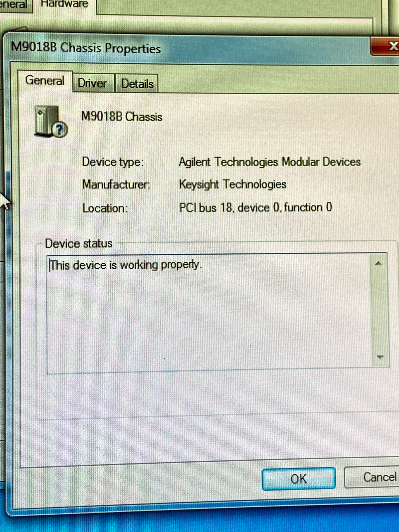 Agilent / Keysight M 9018 B PXIe Chassis