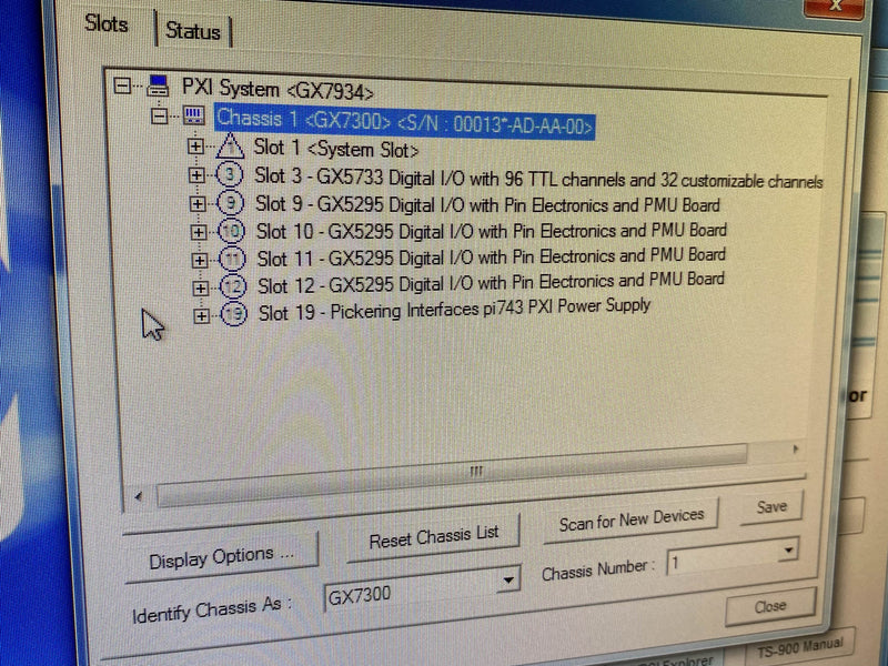 Geotest TS 900 Semiconductor Test Platform