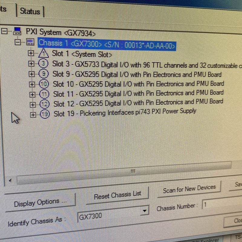 Geotest TS 900 Semiconductor Test Platform