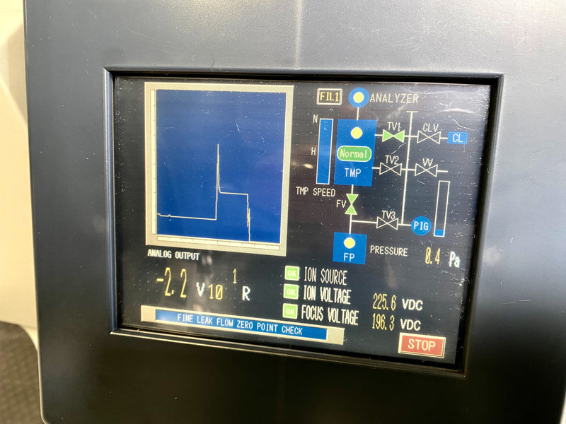 Ulvac Heliot 701 Helium Leak Detector