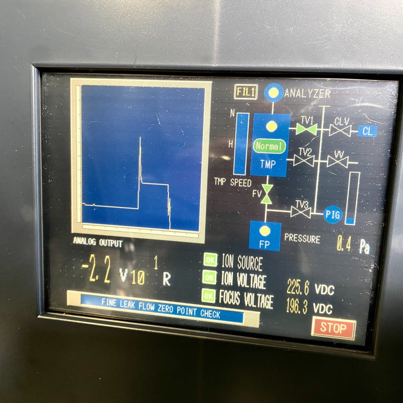 Ulvac Heliot 701 Helium Leak Detector