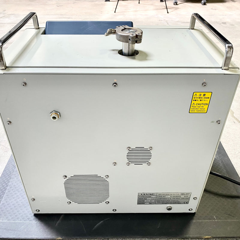 Ulvac Heliot 701 Helium Leak Detector