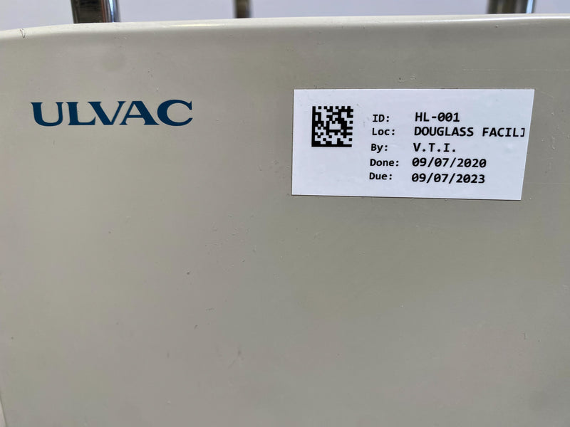 Ulvac Heliot 701 Helium Leak Detector