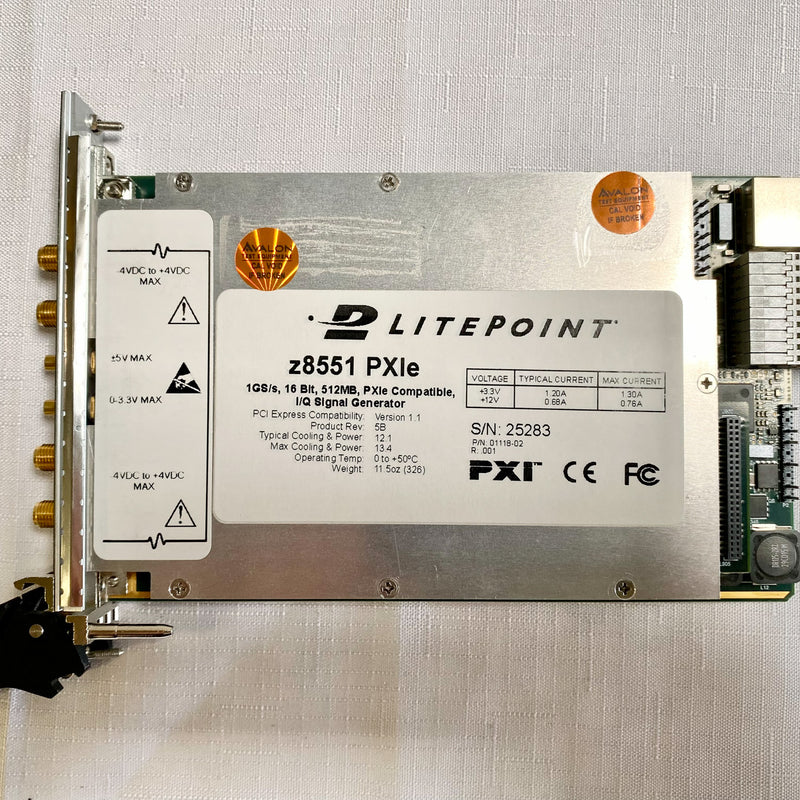 Litepoint Z 8551 PXIe I/Q Signal Generator