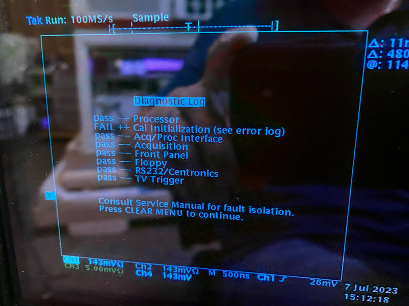 Tektronix TDS 684 B Digital Real-Time Oscilloscope