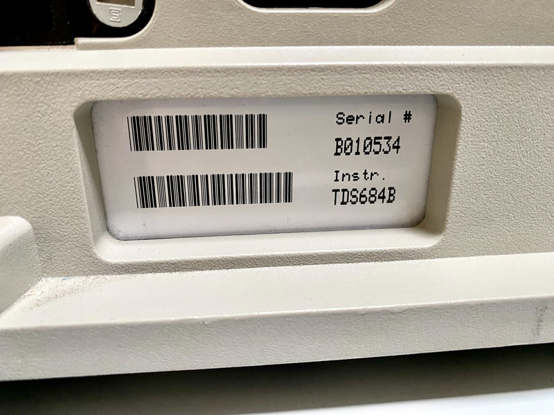 Tektronix TDS 684 B Digital Real-Time Oscilloscope