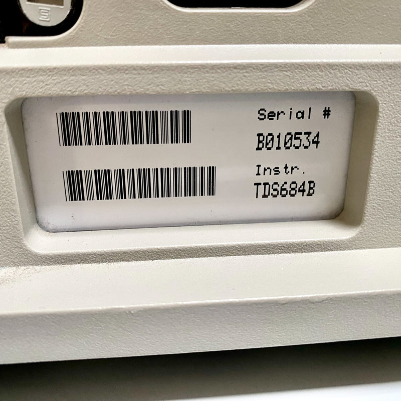 Tektronix TDS 684 B Digital Real-Time Oscilloscope