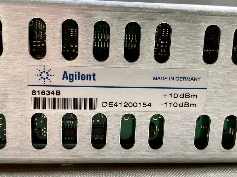 Agilent 81634 B Low Polarization Dependence Optical Power Sensor