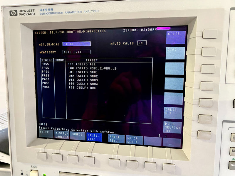 Agilent 4155 B Semiconductor Parameter Analyzer