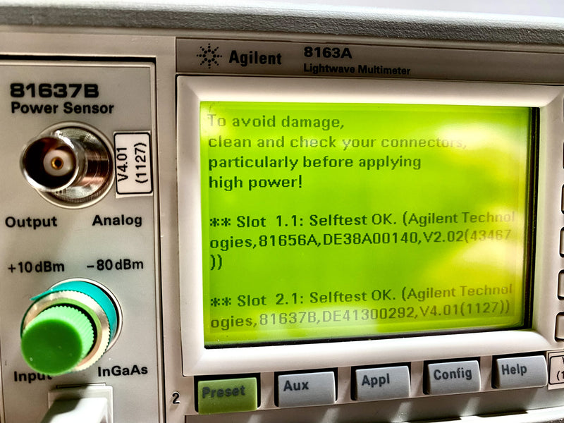 Agilent 81637 B Power Module Sensor