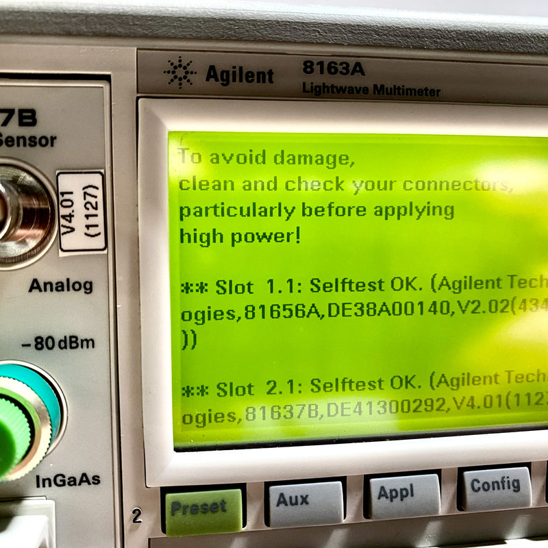 Agilent 81637 B Power Module Sensor