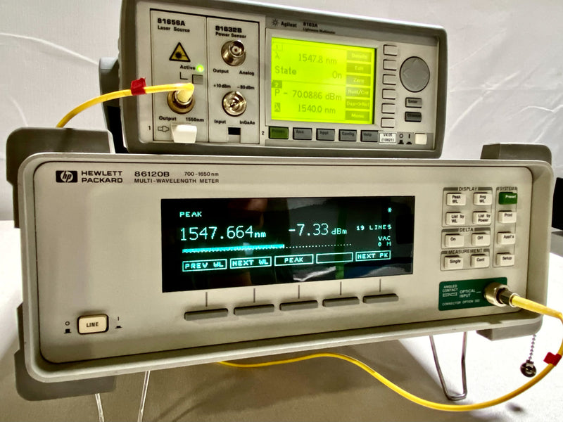 Agilent 86120 B Multi-Wavelength Meter