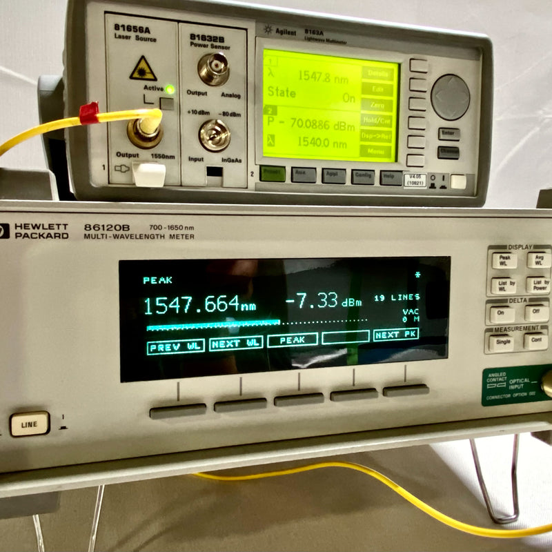 Agilent 86120 B Multi-Wavelength Meter