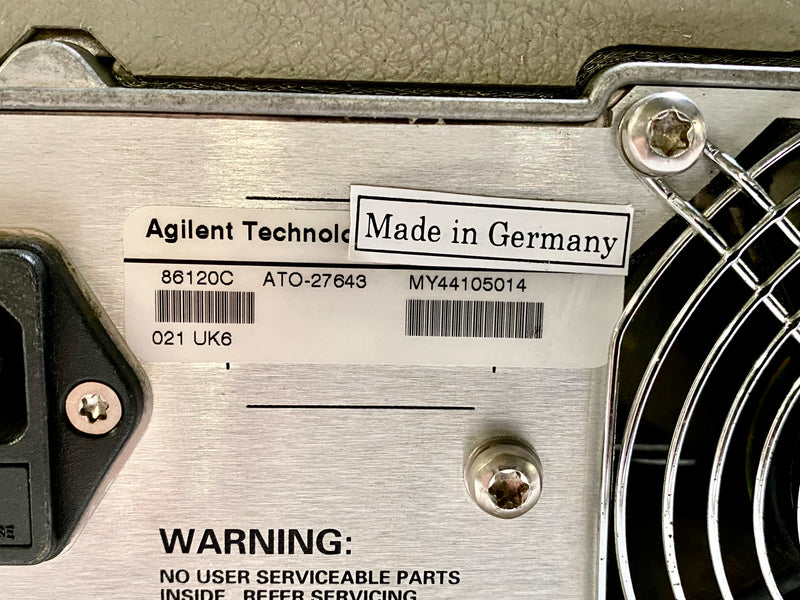 Agilent 86120 C Multi-Wavelength Meter