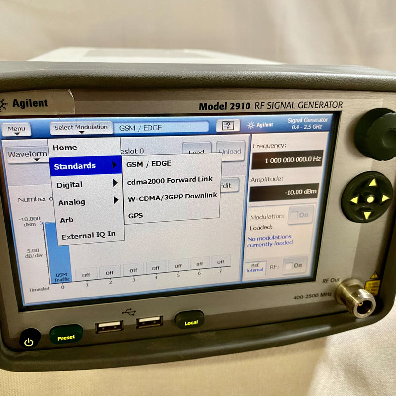 Agilent 2910 RF Signal Generator