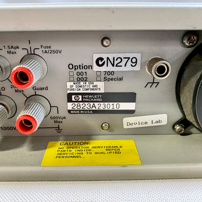 Agilent 3458 A Multimeter