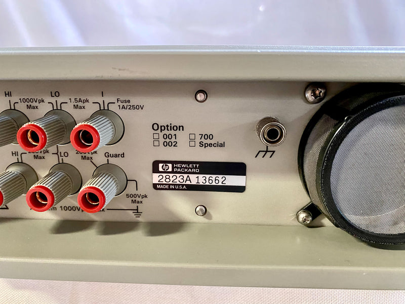 Agilent 3458 A Multimeter