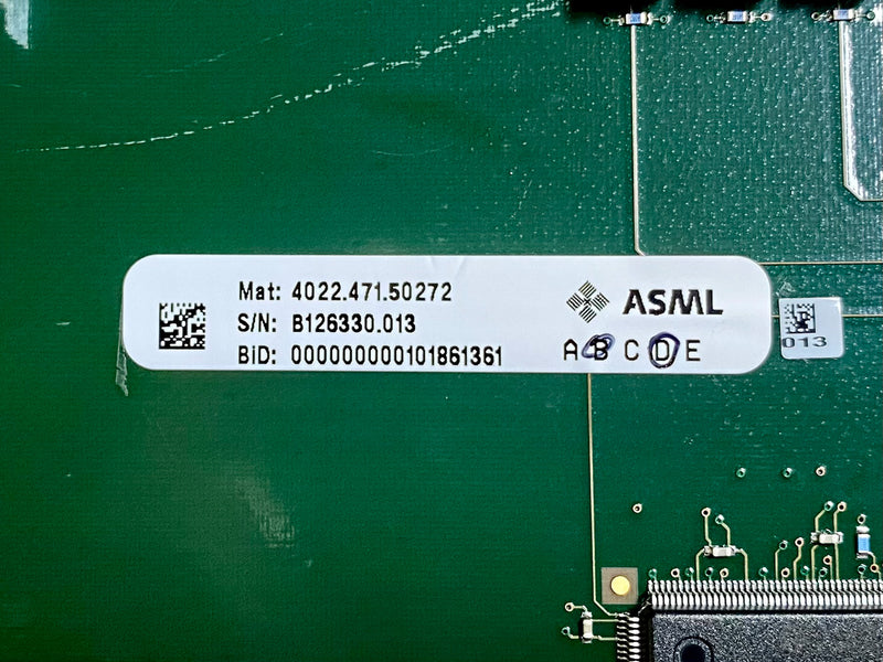 ASML 4022.471.50272 Circuit Board