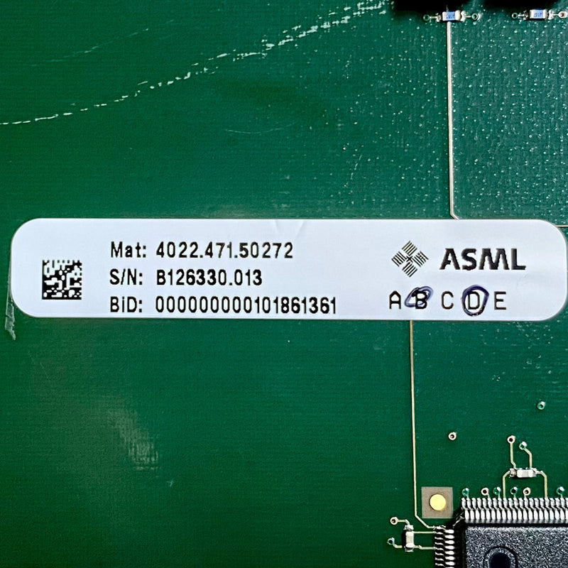 ASML 4022.471.50272 Circuit Board